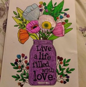 Adult coloring